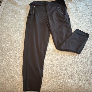 Athleta Black Pants with Zipper Details